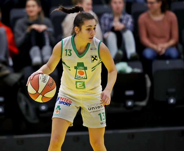 Geht motiviert ins Liga-Finale: UBI-Guard Laura Bischof | Foto: GEPA