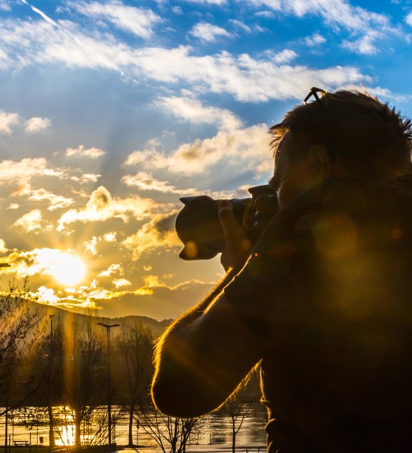 Mike Wolf bei der Arbeit. | Foto: Mike Wolf