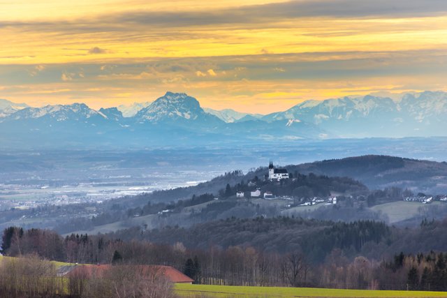 "Linz am Gebirge" könnte der Titel dieser Aufnahme von Mike Wolf sein. | Foto: Mike Wolf