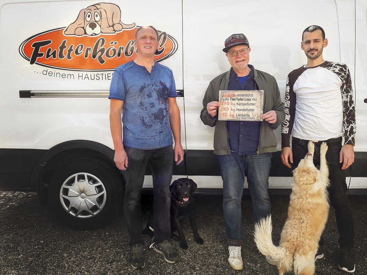 Spendenmarathon Futterkorberl Spendet Fur Tier Tafel Linz Ried