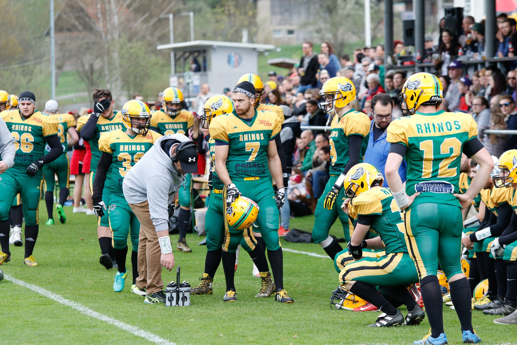 American Football Rhinos wollen Sieg Nummer zwei Bruck an der Mur