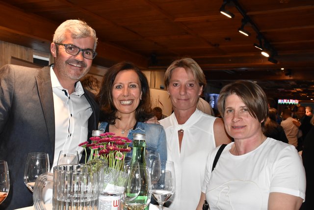 Auch Bürgermeister Werner Frießer (l.) ließ sich blicken