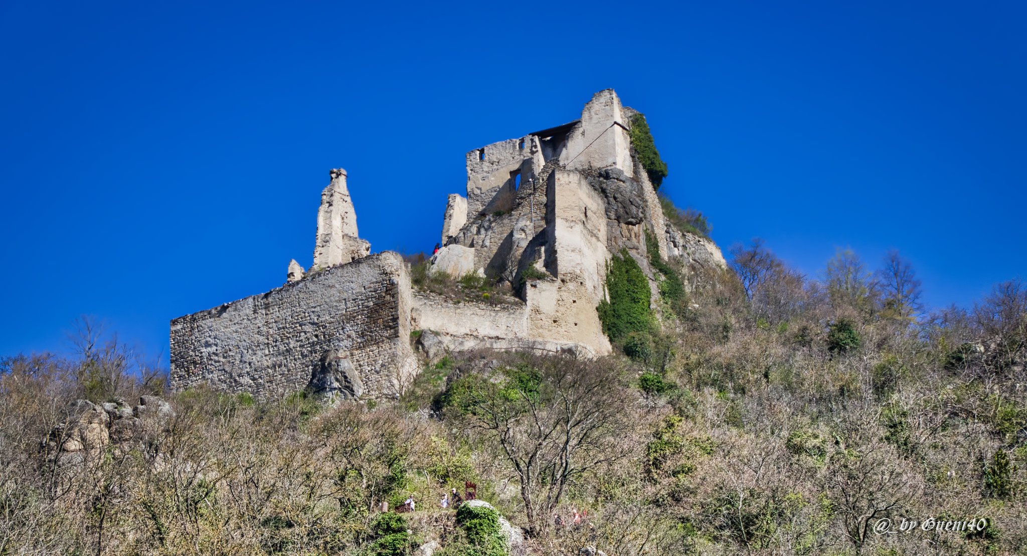 die Burgruine Dürnstein...... Krems