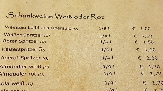Als ein Achterl noch 1 Euro gekostet hat: Bad Pirawarth ...