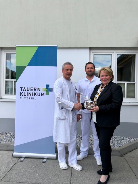 Ein großes Dankeschön an das Tauernklinikum!