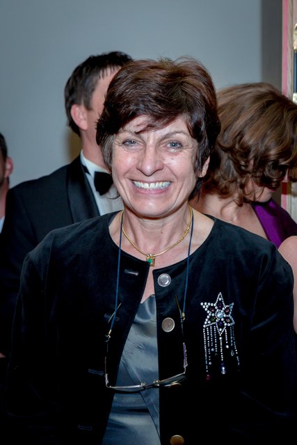 Hochzufrieden: Ballkomitee-Mitglied Hilda Fanta