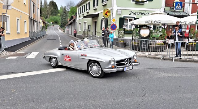Mercedes 190 SL 121 Cabriolet, Baujahr 1956, Gamlitz