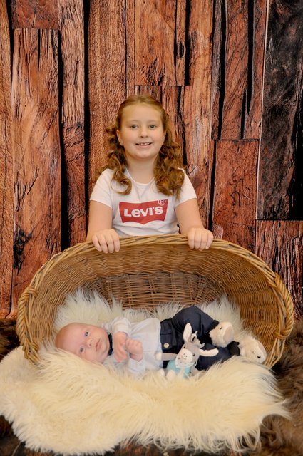 ALESSIO • Datum: 21.9.2018, Eltern: Jennifer Sammer &amp; Manuel Guggi, Größe: 53 cm, Gewicht: 3230 g | Foto: Privat