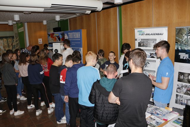 Interessante Tipps und Informationen konnte man sich am Firmentag holen.