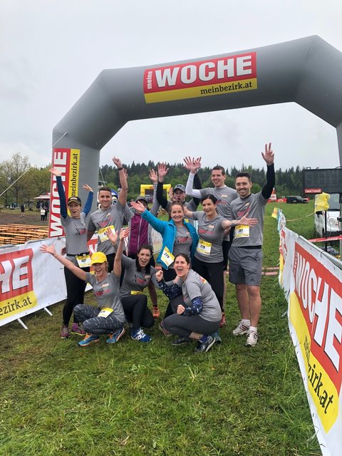 Zeit für ein WOCHE-Laufteam-Foto