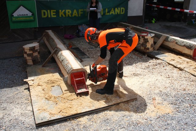 Veronika Pölzl voll in ihrem Element. | Foto: LJ/Wallner