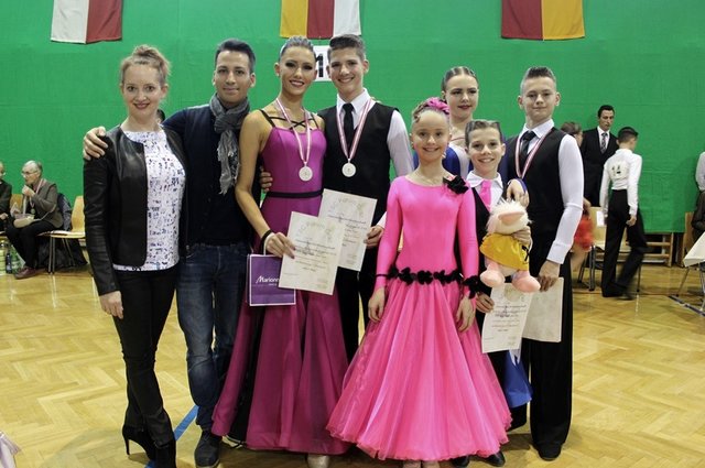 Das Team des UTSS Gänserndorf, Sektion Tanzsport