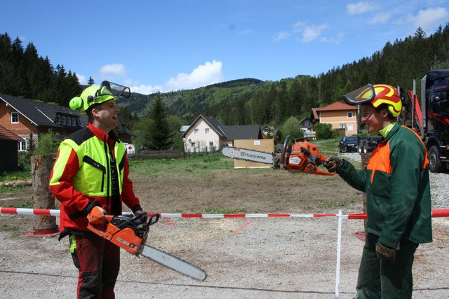 Daniel Jantscher und Martin Lenz beim "Smalltalk" | Foto: LJ/Wallner