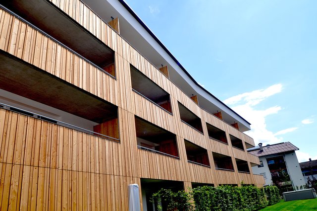 Klimaaktiv-Bronze gab es für das Projekt "Südtiroler Siedlung" der Neuen Heimat in St. Johann.