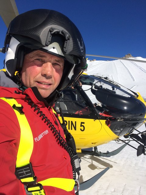 Berg- und Flugretter Arnold Würger | Foto: Zur Verfügung gestellt von Arnold Würger