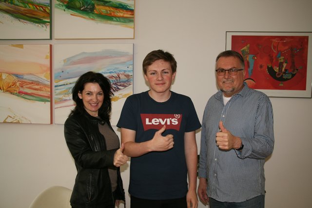 Stephan Kern siegte in der AHS-Oberstufe | Foto: GYM Oberschützen