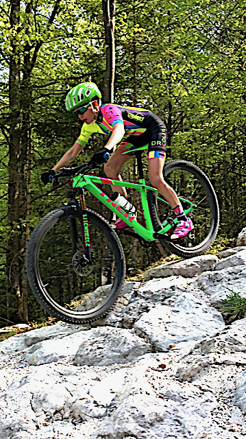 Emma Albrecht nun im Biketeam Kirchberg. | Foto: privat