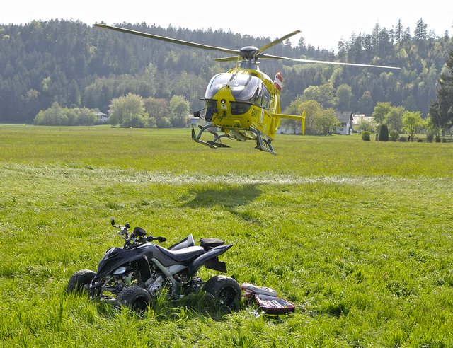 Ein schwerer Unfall ereignete sich am Nachmittag des 2. Mais in Pfaffstätt.