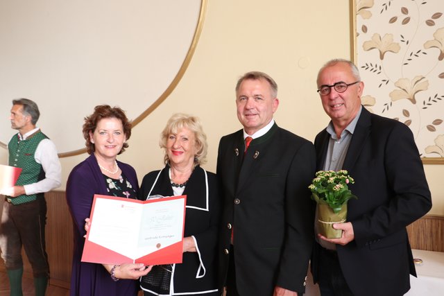 Ursula Lackner, Gerti Kronjäger, Manfred Komericky, Karl Petinger | Foto: Edith Ertl