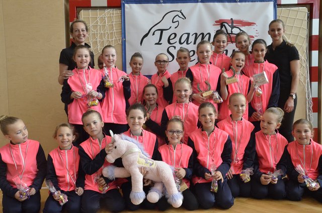 Beim Turnsaalturnier zeigten die Nachwuchstalente vom URC Steggut mit Spitzenplätzen auf. | Foto: Martin Dobringer