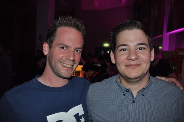 Werner Kunzl und Florian Sander waren auch mit dabei. | Foto: Christopher Polesnig