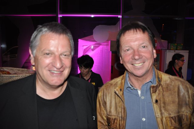 Adi Buchbauer und Martin Komar. | Foto: Christopher Polesnig