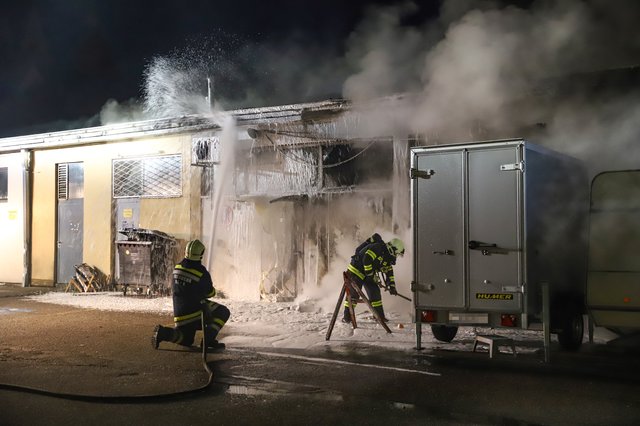 Das zweite Feuer griff auf eine Sozialeinrichtung über.
