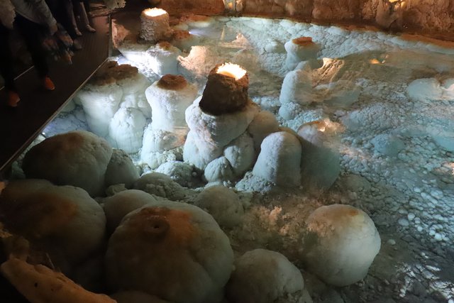 Die Grotte der Wunder erfüllte die Erwartungen der Gruppe. 