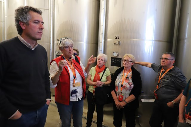 Führung durch die Bodegas Oliveros, eine der dreizehn großen Winzereien