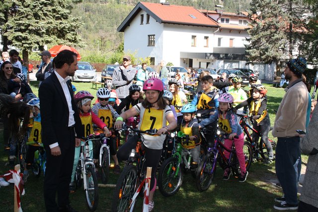 SPÖ-Landesparteivorsitzender Georg Dornauer als Starter beim Radrennen in Landeck. | Foto:  SPÖ Landeck
