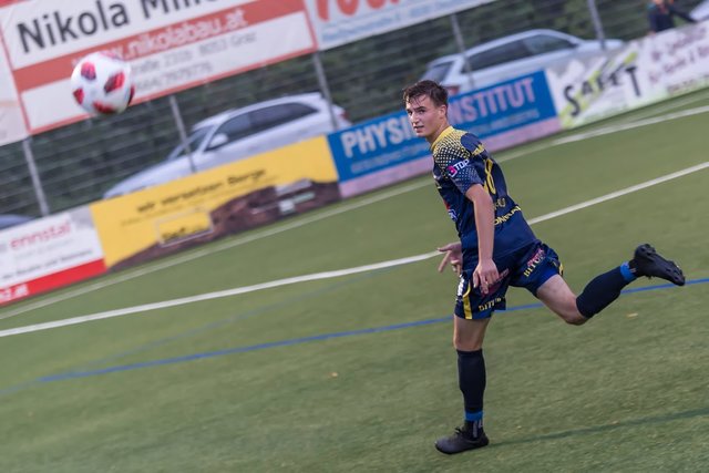 Glück- und torlos: Dominik Oswald vergab gegen den FC Wels eine der vielen Möglichkeiten für den DSC. | Foto: DSC