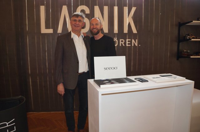Martin Lasnik mit dem Rosentaler Bgm. Engelbert Köppel | Foto: Almer