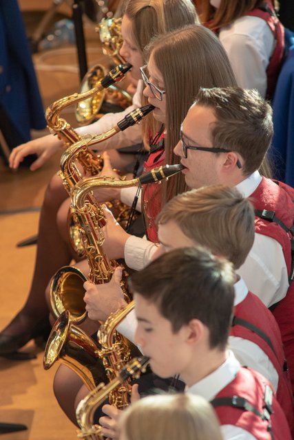 Können an den Instrumenten zeigten die Peuerbacher Musiker bei der Konzertwertung. | Foto: Mühlböck/MV Peuerbach