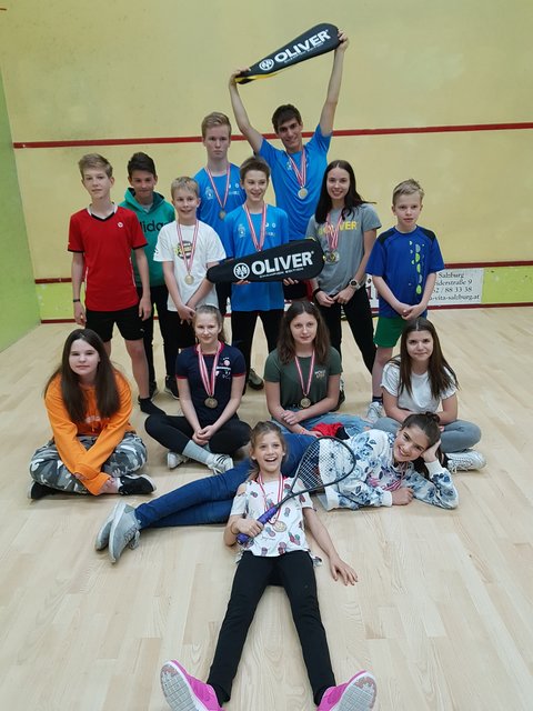 Die Grazer Squash-Abordnung durfte jubeln. | Foto: KK