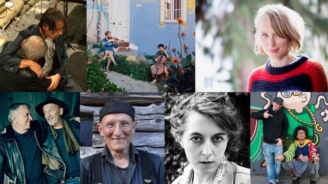 liTONale - Festival für Sound &amp; Poetry, am 17. Mai im Musilhaus (Künstler-Collage) | Foto: Musil-Institut/Collage