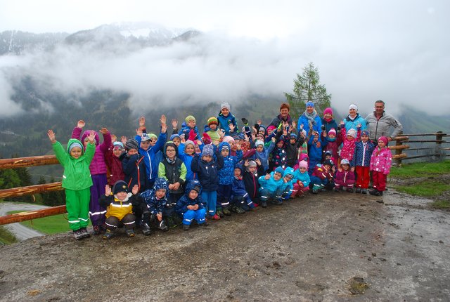 Beim Dorfgasteiner Almkindergarten gibt es für die kleinen Gemeindebürger viel lehrreiches und interessantes zu Erleben.