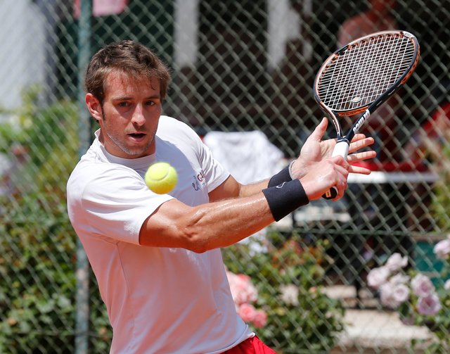 GAK-Tennisspieler Lukas Leinich und seine Kollegen wollen in der Landesliga wieder für zahlreiche Siege sorgen. | Foto: GEPA