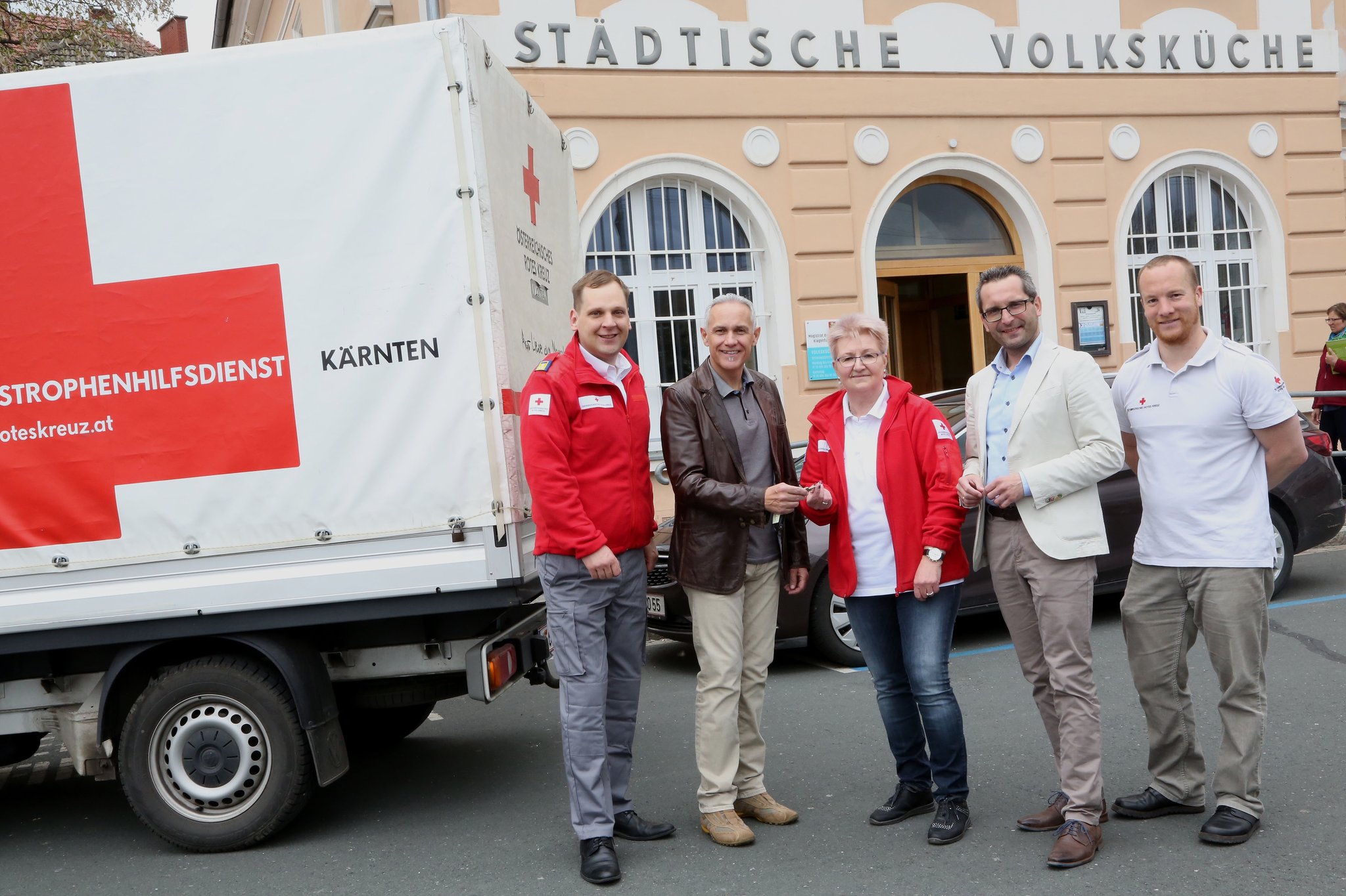 Rotes Kreuz: Team Österreich Tafel nun zentraler in der Volksküche
