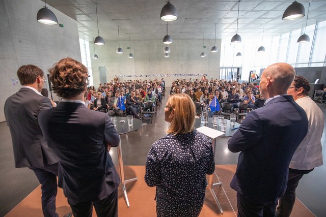 Wallner machte bei "Treffpunkt Europa"-Veranstaltung mit Schülerinnen und Schülern auf die Bedeutung einer funktionstüchtigen EU aufmerksam – Erneuter Wahlteilnahme-Appell