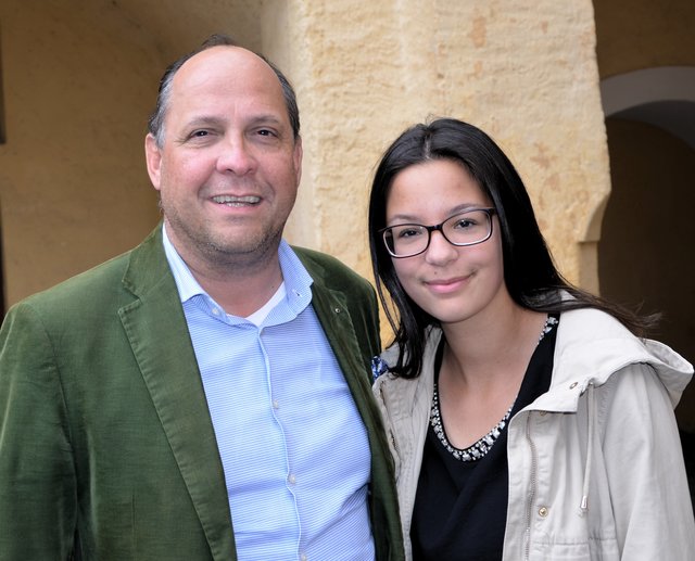 Andi und Nina Nestler schauten auch vorbei