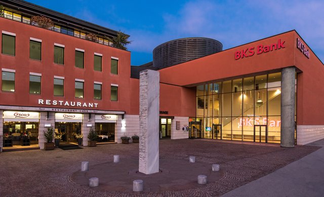 Die Zentrale der BKS Bank in Klagenfurt, in der die 80. ordentliche Hauptversammlung stattfand | Foto: Gernot Gleiss