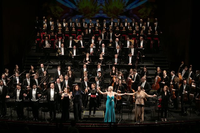 Sie alle sorgten für eine tolle Aufführung... | Foto: Oliver Wolf