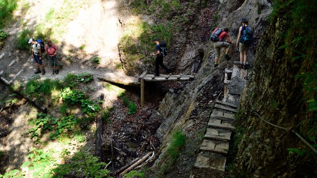 Der Bettlersteig im Kaisergebirge ist aufgrund starker Winterschäden derzeit gesperrt, so der Alpenverein Kufstein. | Foto: DAV Pocking