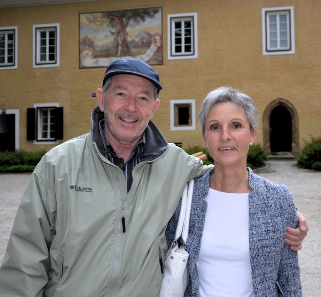 Vom Alpenverein: Kurt und Brigitte Gasser