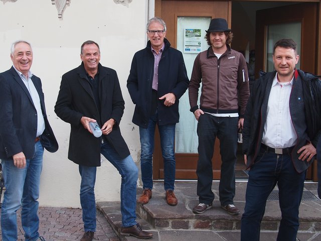 Hanspeter Wagner, Michael Hold, Alois Oberer, Thomas Schneider, Roman Petrini