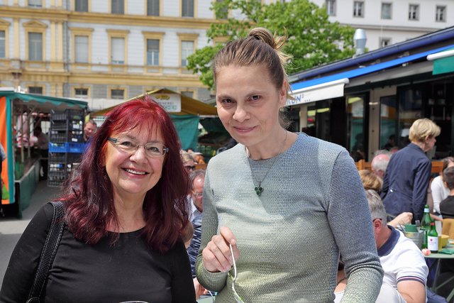 Evelyn Schmid-Tarmann und Sarah Wiener