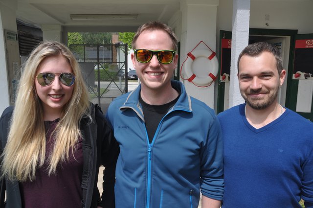Katrin Kotnik, Dominik Oman und Martin Jelen. | Foto: Christopher Polesnig