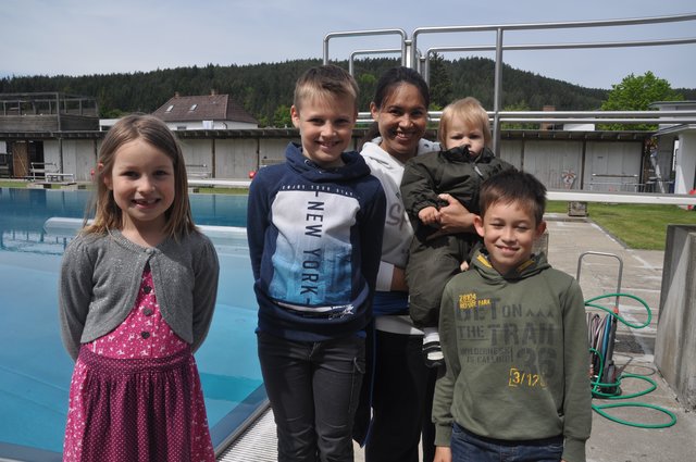 Selina, Lukas, Raquel, Samuel und Filip Fernandez. | Foto: Christopher Polesnig