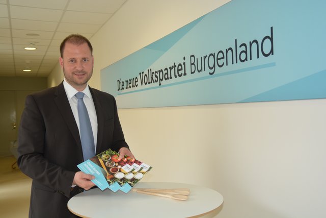 Klubobmann Christian Sagartz ist auf den siebenten Listenplatz der ÖVP für die EU-Wahl gereiht. Er hofft auf ein Vorzugsstimmen-Ergebnis, das ihn ins EU-Parlament bringt.