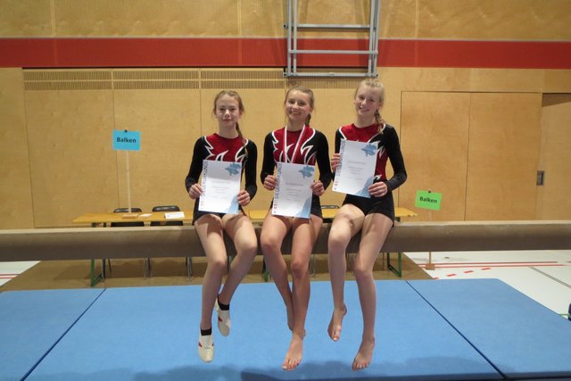V. l.: Katharina Lautner , Lea Schardinger und Victoria Lautner. | Foto: Union Brunnenthal